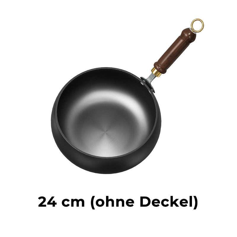 🍳🍞 Schwerer Gusseisen-Bräter (unbeschichtet) – perfekt für Sonntagsbraten & knuspriges Brot! ⏲️🥖 50% reduziert – nur solange der Vorrat reicht!