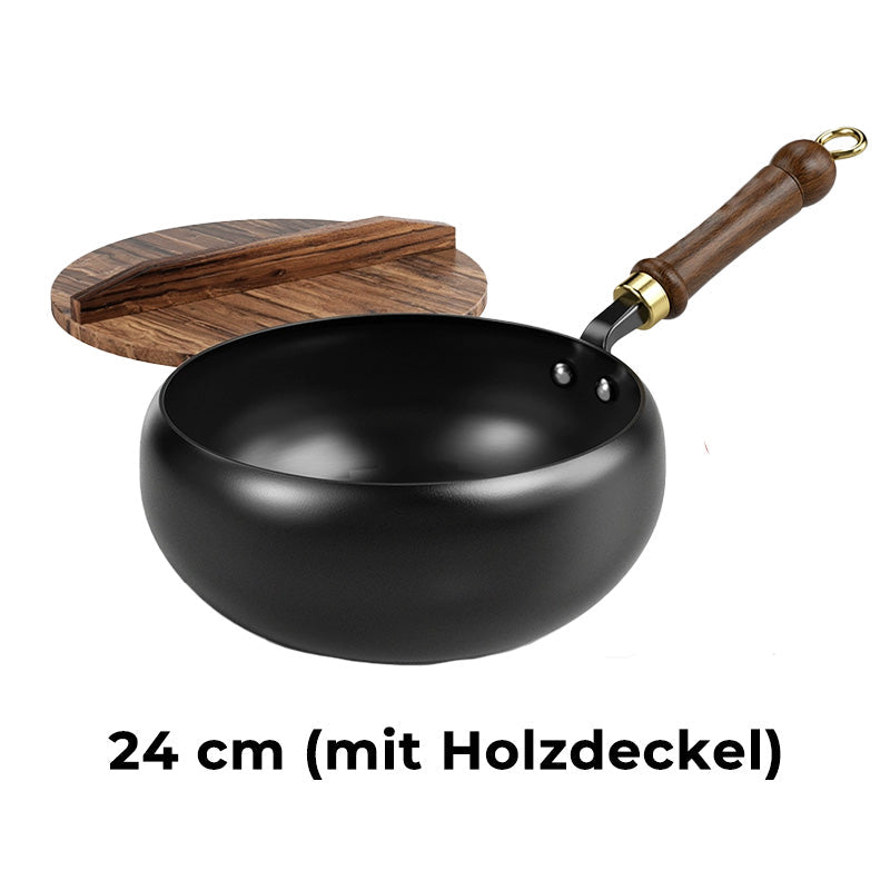 🍳🍞 Schwerer Gusseisen-Bräter (unbeschichtet) – perfekt für Sonntagsbraten & knuspriges Brot! ⏲️🥖 50% reduziert – nur solange der Vorrat reicht!