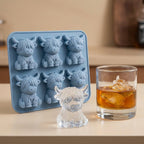 🐰🐮 3D Highland-Cow Eiswürfelform 🧊🎁 Kreative Silikonform für charaktervolle Drinks, Partys & besondere Geschenke – 50% Oster-Special sichern!