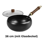 🍳🍞 Schwerer Gusseisen-Bräter (unbeschichtet) – perfekt für Sonntagsbraten & knuspriges Brot! ⏲️🥖 50% reduziert – nur solange der Vorrat reicht!