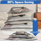 💨🧳 Reise-Vakuierer mit USB – 6 Kompressionsbeutel ✨⚡ Platzsparend & leicht für unterwegs – 50% Rabatt!