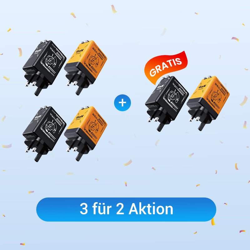 🏆59 % Rabatt✨Das neueste Modell von 2025 ⚡USB-C Schnellladestation mit einziehbarem Kabel – Universell einsetzbar