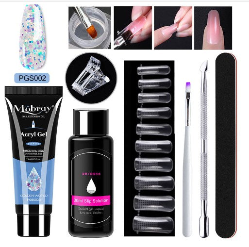 Poly Nail Gel für schnelle Nagelverlängerung