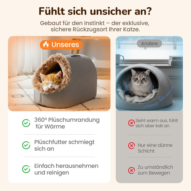 💥 HEISSER VERKAUF 🐾Kuschelhöhle für Katzen