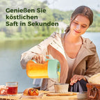 💥💥Sommer Heißer Verkauf ❄️Multifunctional Tragbare Saftpresse Tasse mit Digitalanzeige