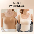 🌸🌸2025 neuestes Modell - 50% Rabatt❤️‍🔥❤️‍🔥Damen Thermo Tanktops mit integriertem BH
