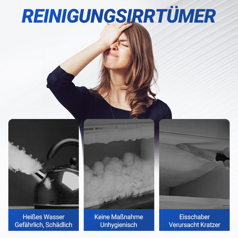 🧊❄️ Auftauspray für Kühl- & Gefrierschränke – eisfrei in Minuten! 🎁✨ Ohne Abtauen, ohne Kratzen. Inkl. gratis Spezial-Spatel. Sofort wirksam & materialschonend.