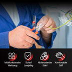 🔥2025 HEISSER VERKAUF  23 % RABATT🔥8-in-1 Abisolierzange mit Spannungsprüfer🚀