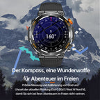 ⌚🏃 GPS-Sportuhr mit Herzfrequenz & Multisport-Modi 🌲💧 60% Rabatt – Wasserdicht für Outdoor & Fitness, ideal zum Laufen & Wandern