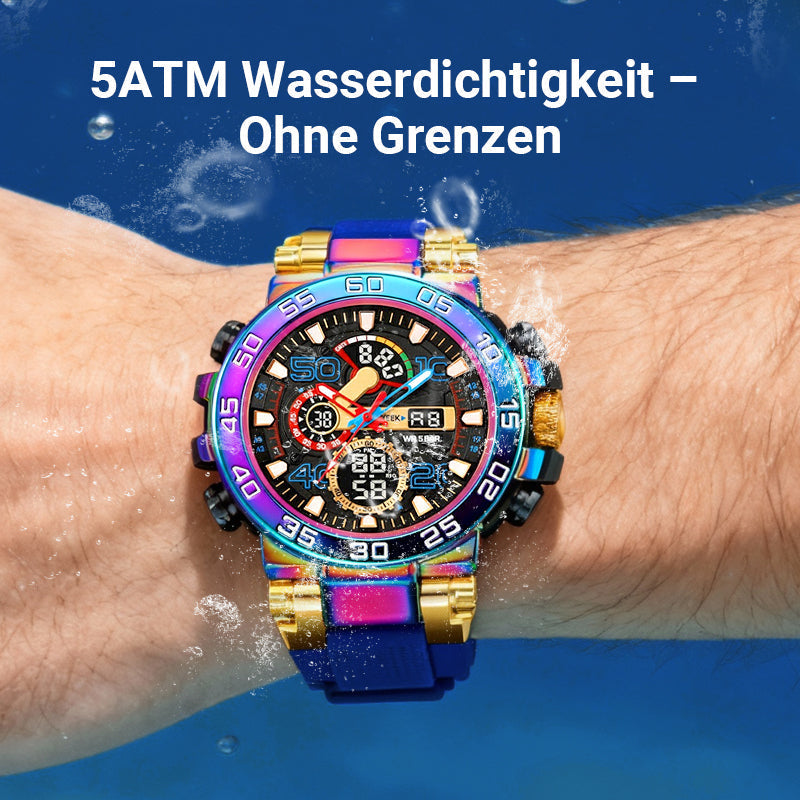 🔮🔮Neueste Modetrends🕐🕐Multifunktionale wasserdichte LED-Digitaluhr