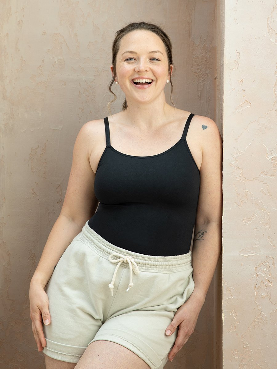 Nahtloser Bodysuit zur Bauchkontrolle