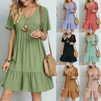 ⚡💥 Spitzenkleid – luftige Taille, perfekt für Sommerpartys 💃⏰ Jetzt zuschlagen, sonst Kopfschütteln!