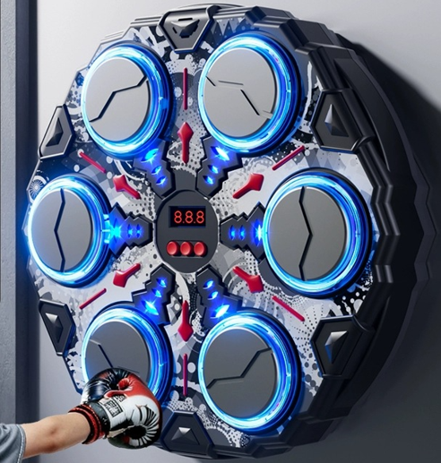 🥊💥 Kinder LED Musik-Slagsack🎵✨Blinkendes Licht & Rhythmus, fördert Bewegung & Koordination, robustes Spielzeug für aktive Kids