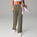 👖✨ Damen Unifarbene Weite Straight-Leg-Hose – Komfort pur 💯👗 Bequem durch den Alltag, perfekt fürs Büro & Freizeit. Jetzt 49% sichern! ⏰