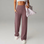 👖✨ Damen Unifarbene Weite Straight-Leg-Hose – Komfort pur 💯👗 Bequem durch den Alltag, perfekt fürs Büro & Freizeit. Jetzt 49% sichern! ⏰