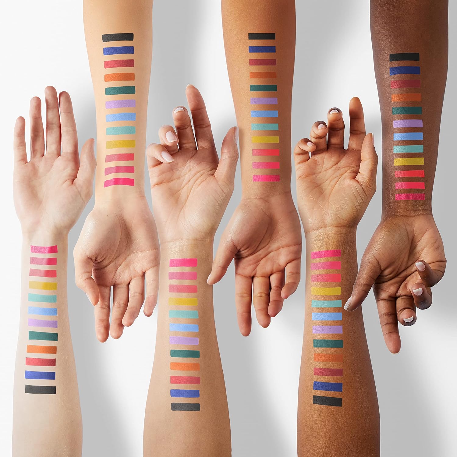 ⏳⏳Befristeter Sonderpreis – 1 kaufen, 1 gratis dazu💥💥20er Set Farbiger Gel-Eyeliner - Wasserdicht, Vielseitig als Lidschatten & Highlighter, Perfekt für Alltag & Festivals