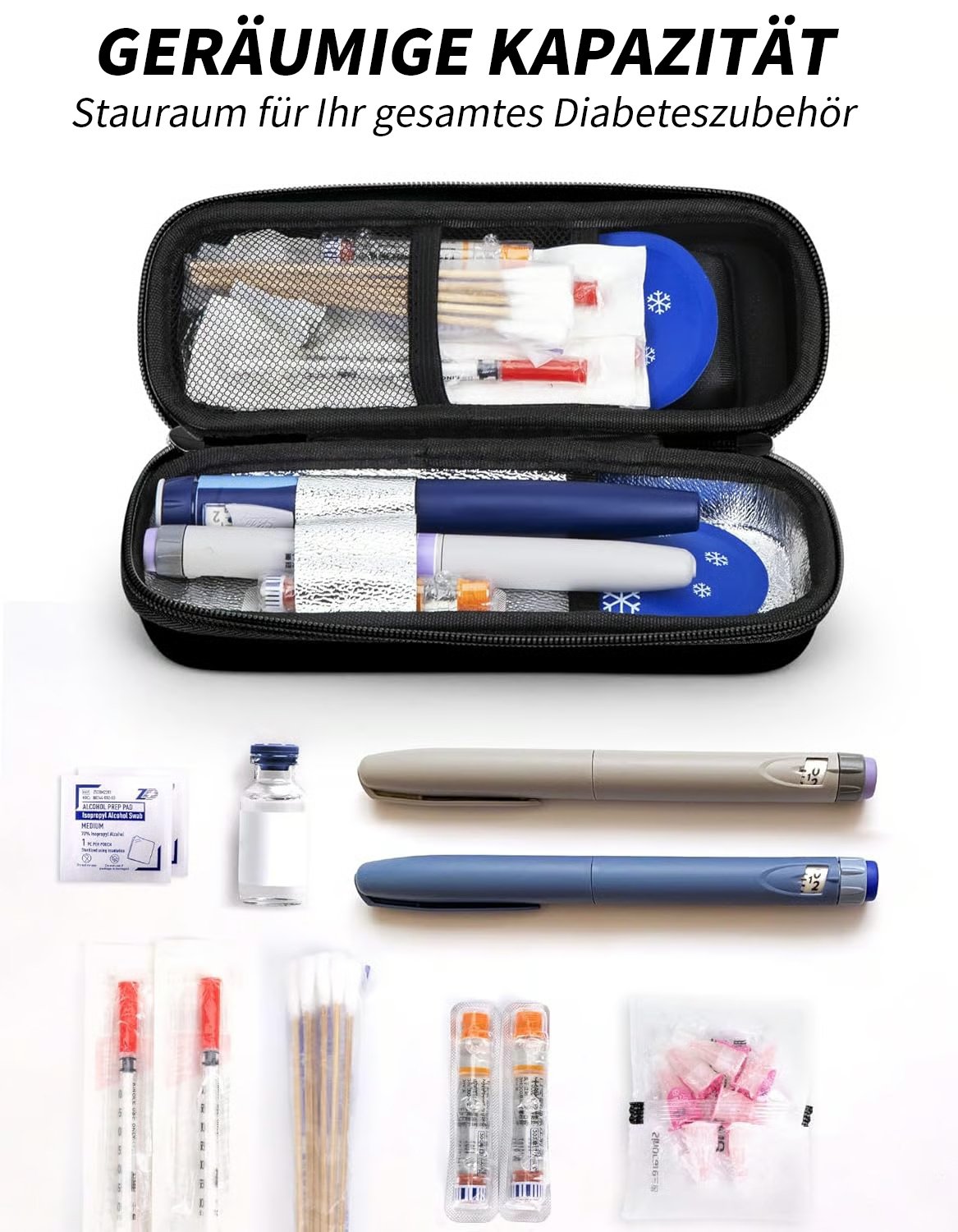 🌡️🧊 Nie mehr Sorgen um Insulin! Kühltasche mit Echtzeit-Temperaturanzeige – konstant sicher, nachhaltig & alltagstauglich. 💯✨ Jetzt 49 % sparen!