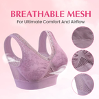 ✨1+1 gratis✨ Formender Baumwoll-BH ohne Knöpfe – atmungsaktiv, alltagstauglich & hautfreundlich