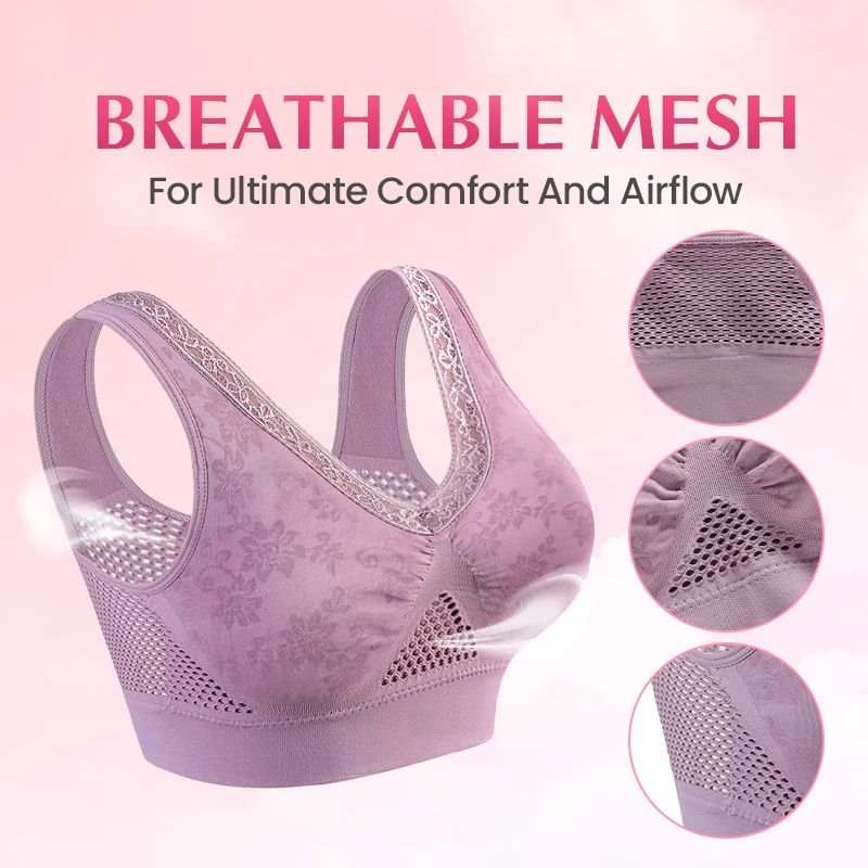 ✨1+1 gratis✨ Formender Baumwoll-BH ohne Knöpfe – atmungsaktiv, alltagstauglich & hautfreundlich