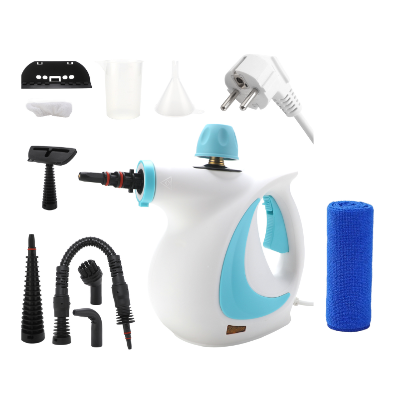 🚀🌟 All-in-One Dampfreiniger: Schwere Fette & Bakterien in 15 Sek. weg – chemiefrei, kraftvoll für Küche, Bad, Auto 💫✨ Kontinuierliche Reinigung, nachhaltig & effizient.