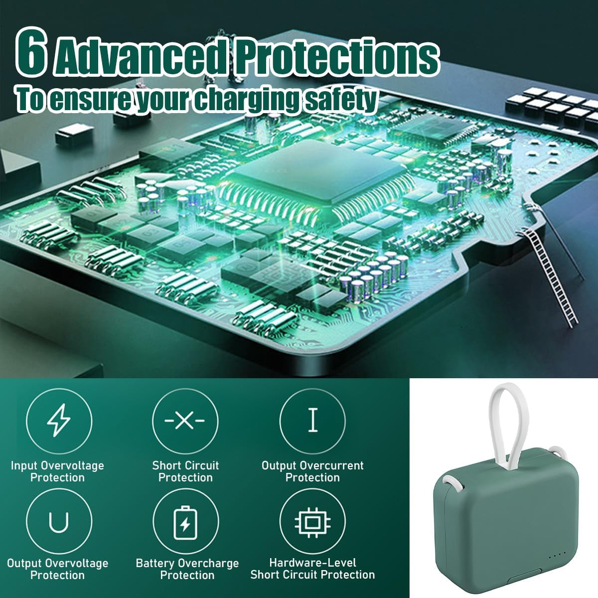 2024 Hot Sale🔥🎁-Kabellos aufladbarer tragbarer Schatz-Handyhalter⚡