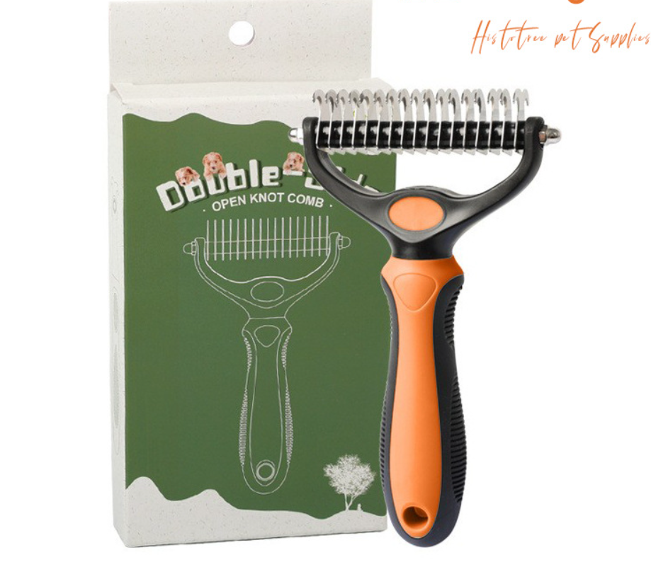 🐾🐾 Doppelpack-Spardeal: 2 kaufen, 1 gratis! 🧼🐱 Professionelles Fellpflege-Enthaarungstool für Hunde & Katzen – entfernt sanft lose Haare, schonend zur Haut, leicht zu reinigen.