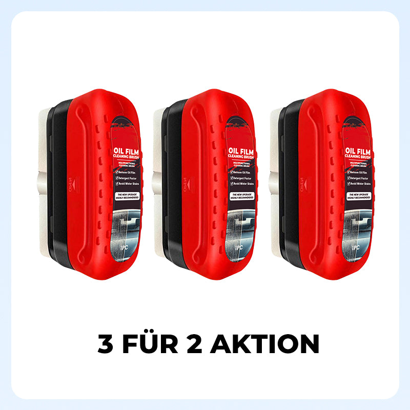 💥NEUJAHRSVERKAUF 49% RABATT🔥2-in-1 Leistungsstarke Reinigungsbürste für Autoglas-Ölfilm