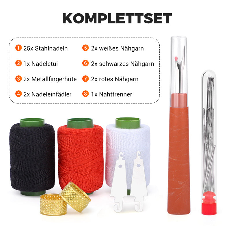 🧵✨ Nadel-Set für Großauflagen – 37-teilige Augen-Nähnadeln ✂️🌟 präzise & langlebig für anspruchsvolle Handarbeiten. Ihr unverzichtbarer Begleiter für kraftvolles Nähen mit Komfort!