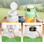 💥💥Sommer Heißer Verkauf ❄️Multifunctional Tragbare Saftpresse Tasse mit Digitalanzeige