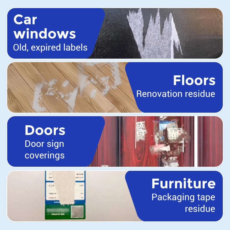 🔥🧴 Klebereste-Entferner – Löst Aufkleber, Klebeband & Kaugummi ✨💧 – Schonend zu Glas, Holz & Autolack – Geruchsneutral & Ungiftig