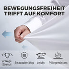 🎉2025 Neuheiten-Schnäppchenangebot✨Knitterfreies Stretchhemd für Herren