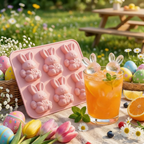 🐰🐮 3D Highland-Cow Eiswürfelform 🧊🎁 Kreative Silikonform für charaktervolle Drinks, Partys & besondere Geschenke – 50% Oster-Special sichern!