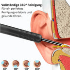 ⏳Begrenzte Zeit 50% Rabatt💥Intelligenter wasserdichter visueller Ohrenschmalzentferner