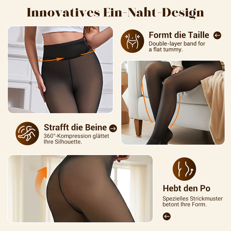 ❄️Heißer Verkauf 52 % Rabatt!!⚡Über 50.000 Stück verkauft!❄️Pile-Leggings mit einer Naht für eine schöne Silhouette✨✨Bleiben Sie warm. Sehen Sie gut aus. 💕
