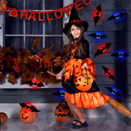 🎁50% RABATT🦇Halloween 3D-beleuchtete Fledermäuse