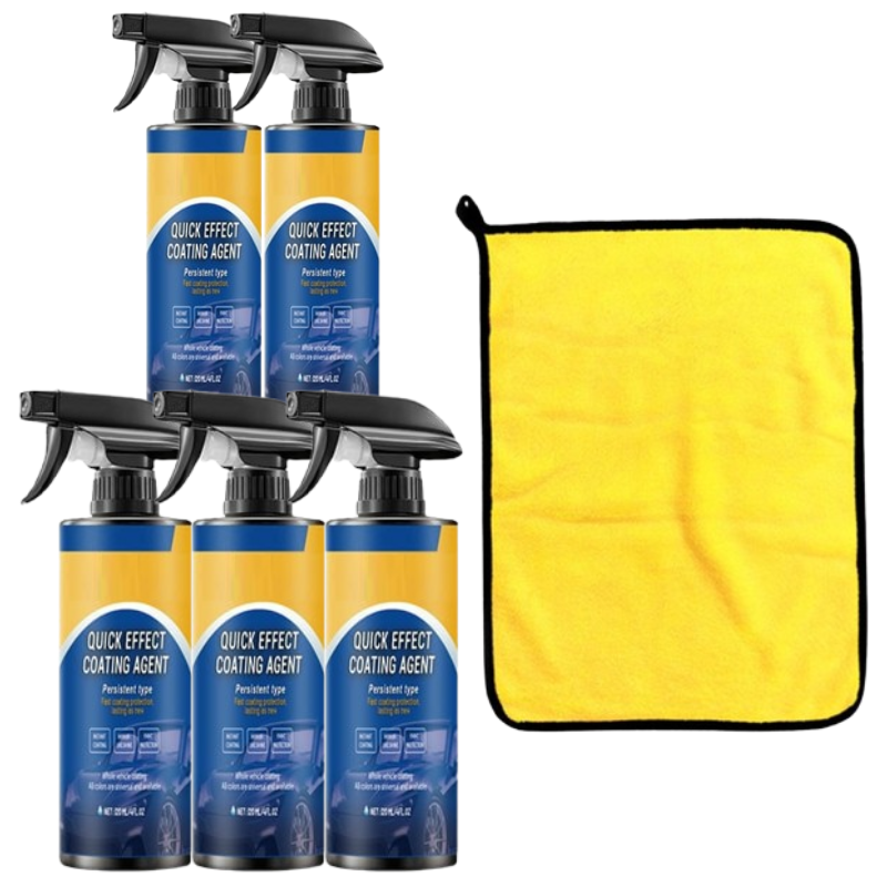 🔥🎁 Fortschrittliches Auto-Schnellbeschichtungsspray – 49% Rabatt heute! 💧✨ Sorgt für langanhaltenden Glanz & effektiven Schutz lackierter Oberflächen. Einfache Anwendung.