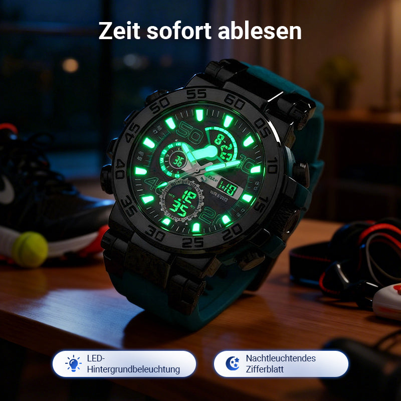 🔮🔮Neueste Modetrends🕐🕐Multifunktionale wasserdichte LED-Digitaluhr