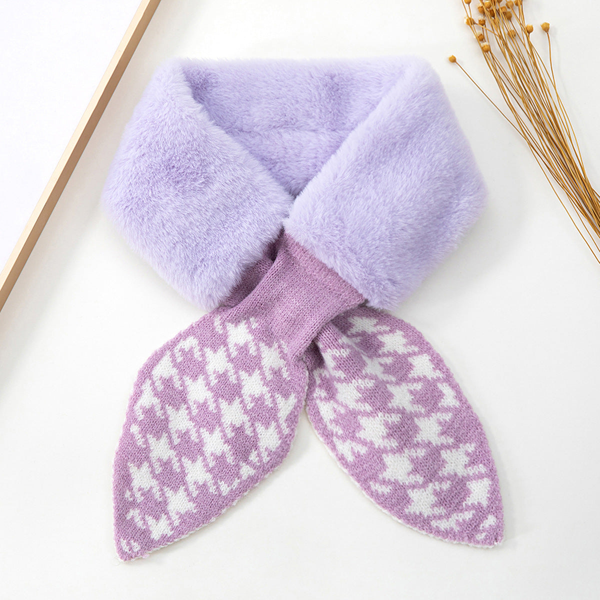 🧣🔥 Wärmender Plüschschal aus nachhaltiger Baumwolle – ultraweich, langlebig & perfekt für kalte Tage! ❄️✨