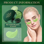 🥑🔥 Sommerschlussverkauf – Avocado Feuchtigkeits- & Kollagen-Augenmasken 🧴✨ 60 Stück im Set gegen Augenringe & Schwellungen