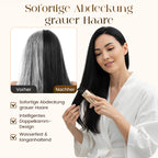 🎀✨2 kaufen 1 gratis dazu 💁‍♀️💖 2-in-1 Haarfärbekamm – Sofortige Grauabdeckung, Sanfte Formel & Wasserdicht 🎨📦