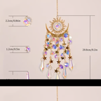 ✨Kristall-Sonnenfänger, Innen- und Außendekoration für Fenster, Schlafzimmer, Innenhof, Garten ☪️