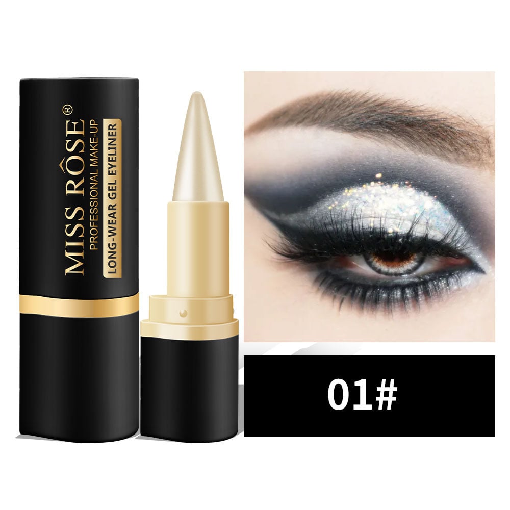 🌸💃 Ihr perfektes Wing-Look Werkzeug: Schnell trocknender Eyeliner mit 12h Halt ✨💝 Präzisionspinsel für definierte, wasserfeste Linien im Alltag.