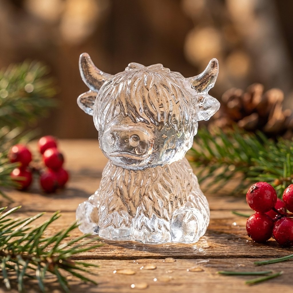 🐰🐮 3D Highland-Cow Eiswürfelform 🧊🎁 Kreative Silikonform für charaktervolle Drinks, Partys & besondere Geschenke – 50% Oster-Special sichern!