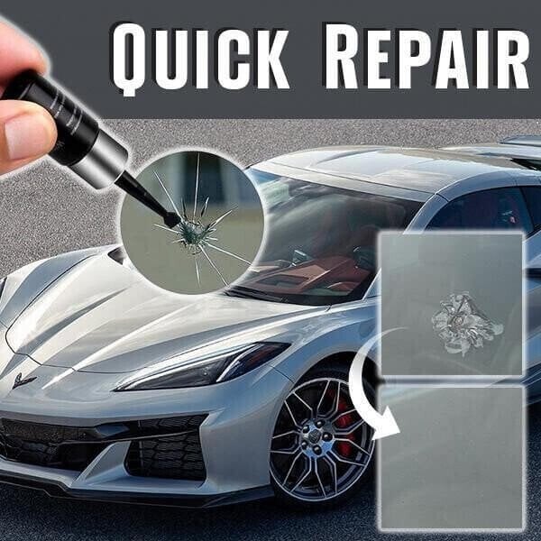 🔧🔨 Glas Reparaturset Profi – 🛡️🚗 Für Kratzer & Steinschläge im Auto – Schnelle & einfache Ausbesserung inkl. UV-Härtung – Hochwertiges Flüssigglas für langanhaltende Reparatur – Ideal für Windschutzscheibe & Co. – Jetzt Schäden selbst reparieren!