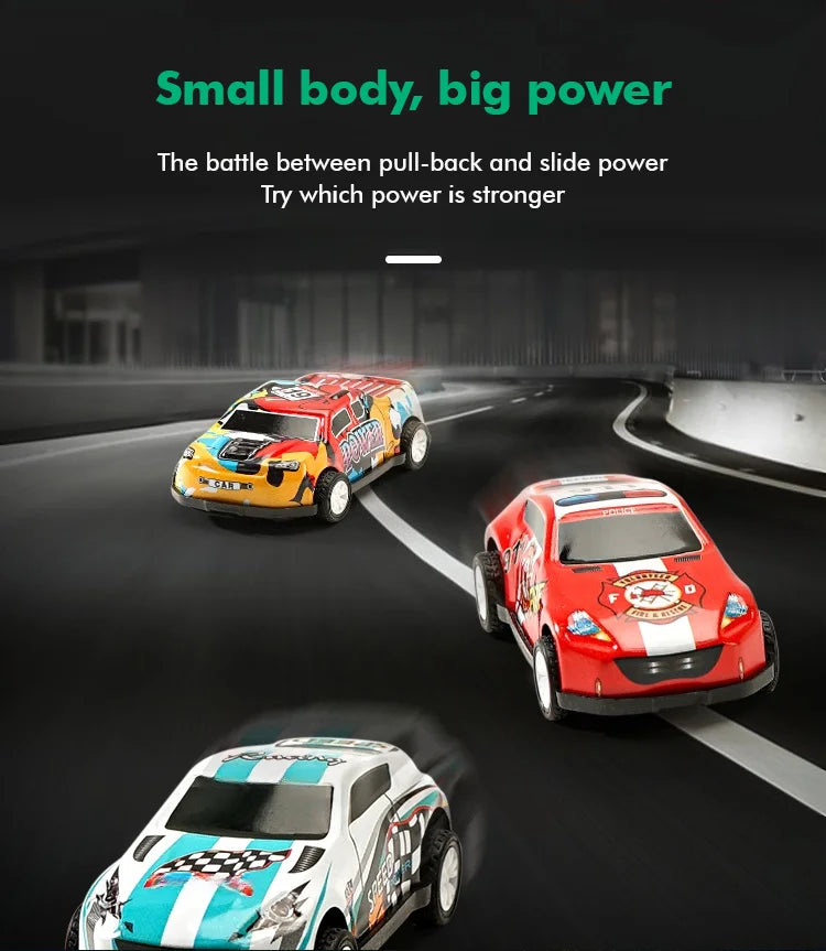 Legierung Auto Bounce Power Modell Spielzeug