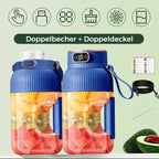 💥💥Sommer Heißer Verkauf ❄️Multifunctional Tragbare Saftpresse Tasse mit Digitalanzeige