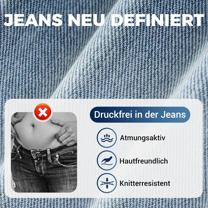 👖🌸 Gespleißte Spitzen-Jeans: Nachhaltiger Komfort & eleganter Style für den Sommer! 👗💃 50% Rabatt – Jetzt zugreifen!
