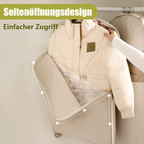 🔥2025 HEISS✨️Platzsparender hängender Kleidersack mit Selbstkompressionsreißverschluss