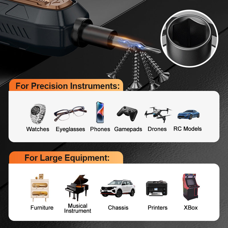 🛠️⚙️ 180-in-1 Präzisions-Schraubendreher Set – Komplettausstattung für alle Reparaturen. ✨🌟 Maximale Qualität, minimale Kompromisse. Nachhaltig durch Langlebigkeit.