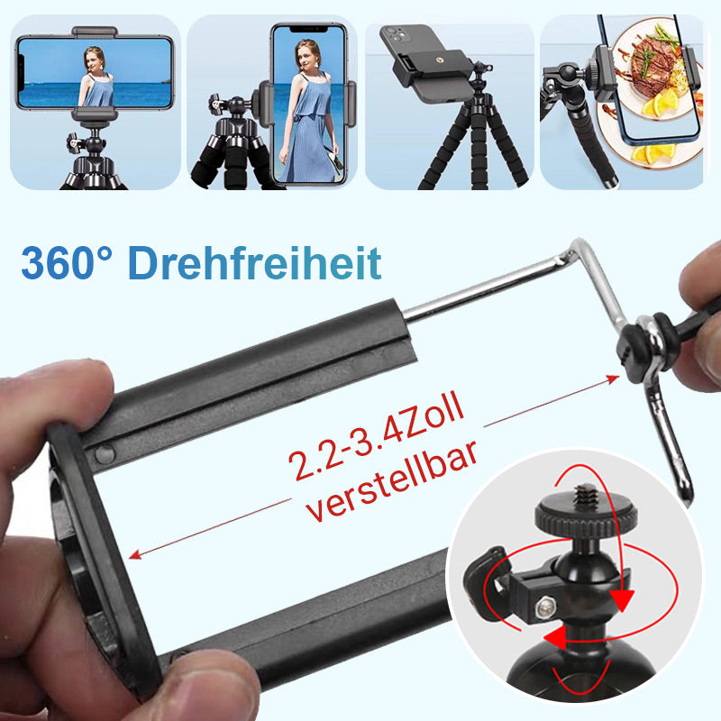 🎁Black Friday Sale – Zeitlich begrenzt 50 % RABATT🎁✨Oktopus Mini-Stativ